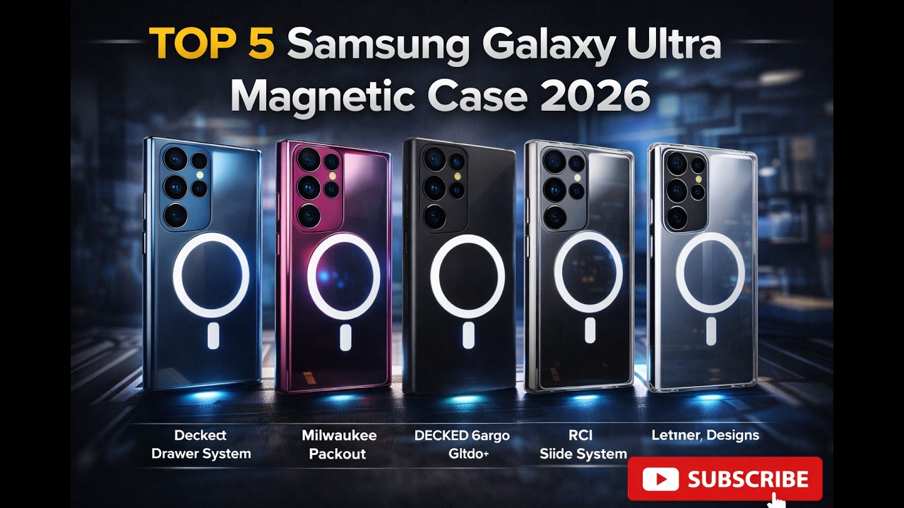 Top 5 Samsung Galaxy Ultra Magnetic Case 2026” 📱🧲