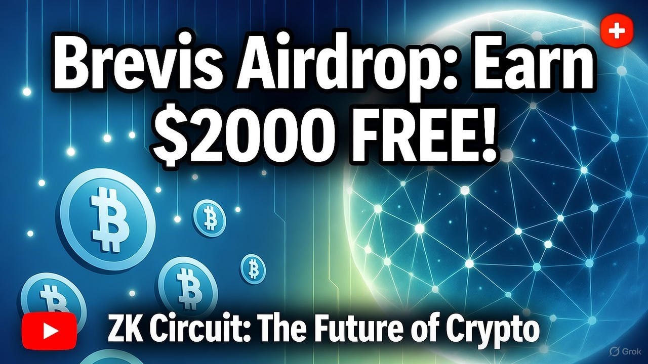 🚀 Brevis Airdrop Alert: Farm Up to $2000 in Free Tokens &ndash; Complete 2025 Guide!