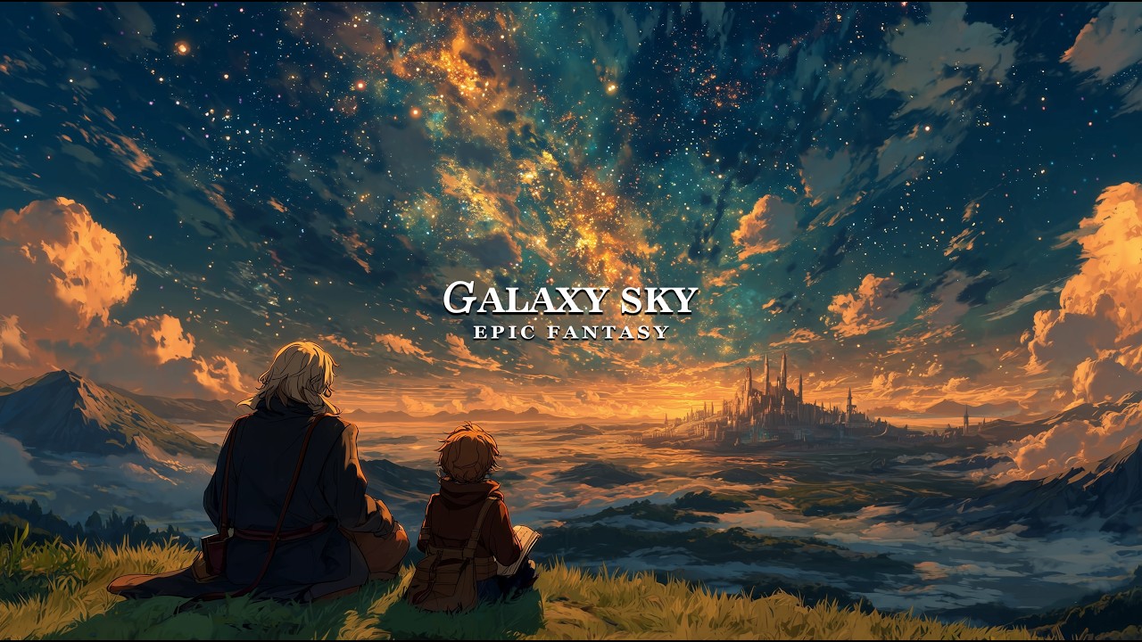 The City of Gold Above the Clouds | Cinematic Adventure Ambience
