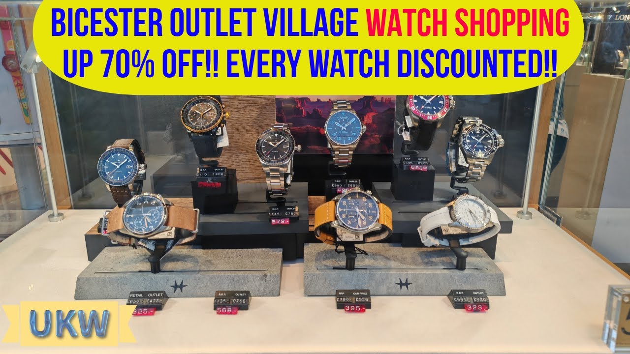 БЕЗУМНЫЕ предложения на часы в Bicester Village – скидки до 75% на роскошные часы! Я просто обяза...