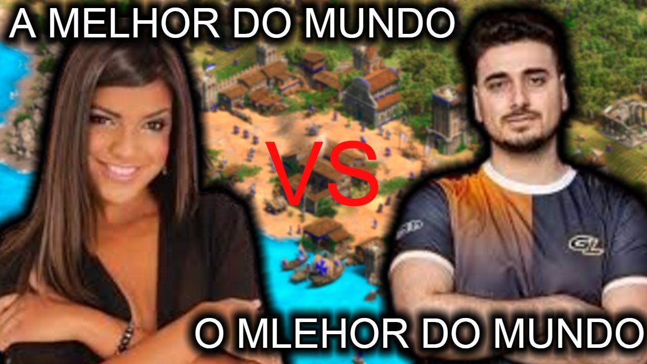 A MELHOR do Mundo x O MELHOR do Mundo - Em Busca do Record de Pontos | AGE OF EMPIRES 2 DE