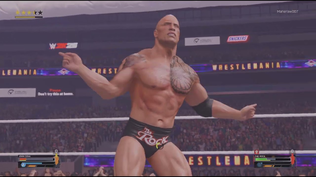 John Cena vs. The Rock – Final Match – IC Championship – WrestleMania 41 | WWE 2K25 (Cody Watches)