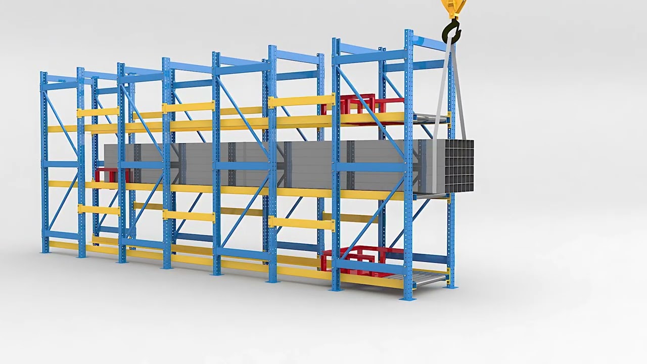 long pipe storage racks