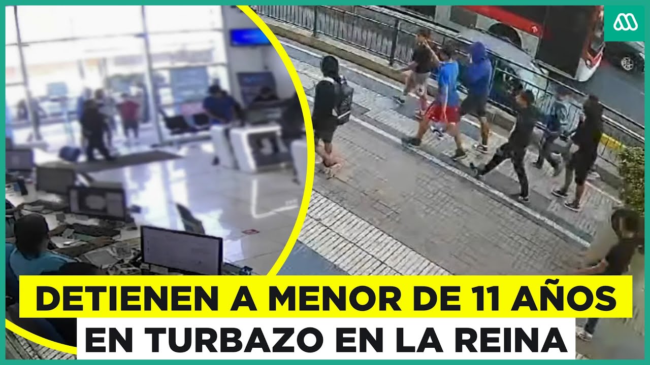 Menor de edad de 11 años es detenido tras turbazo en La Reina