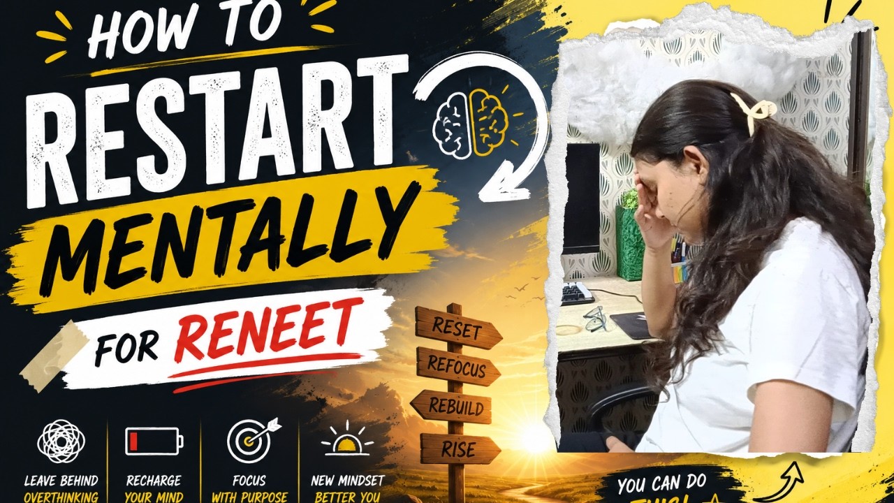 How to Mentally Restart for NEET (Again) | vivid_varu