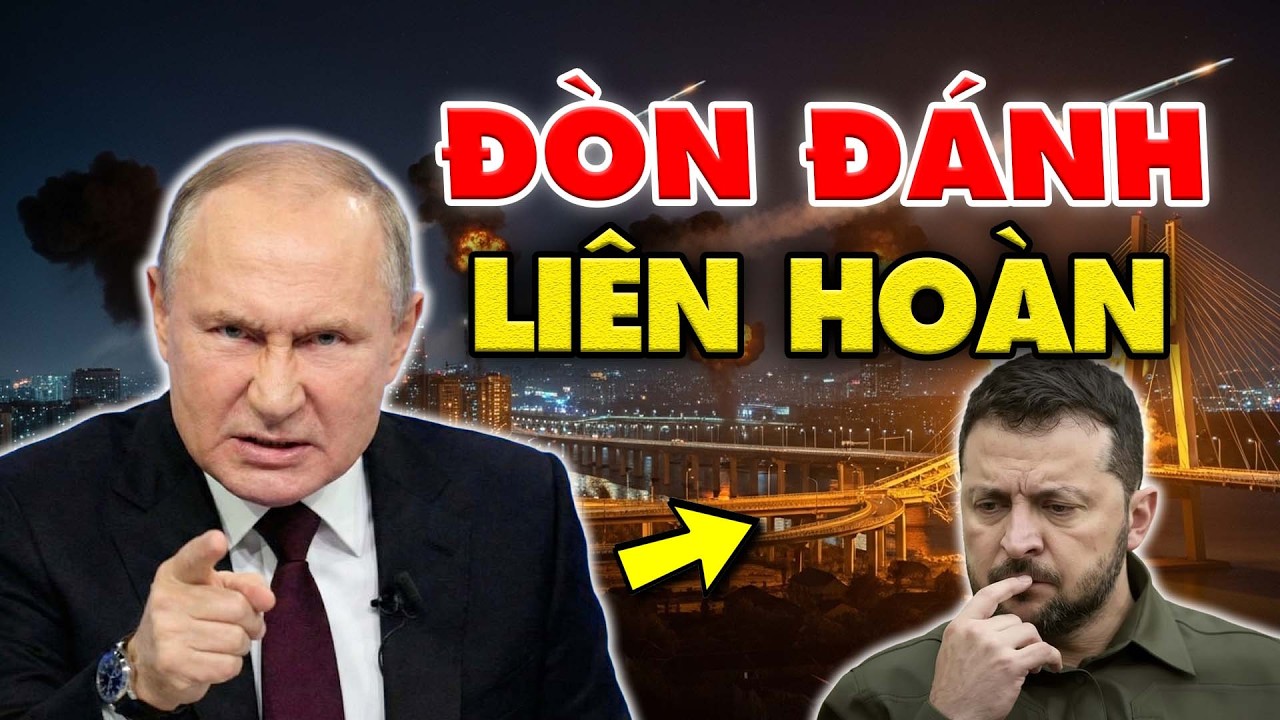 Cập nhật chiến sự NGA-UKRAINE : NGA tung đ&ograve;n đ&aacute;nh li&ecirc;n ho&agrave;n, ph&ograve;ng tuyến UKRAINE n&aacute;t tan t&agrave;nh !