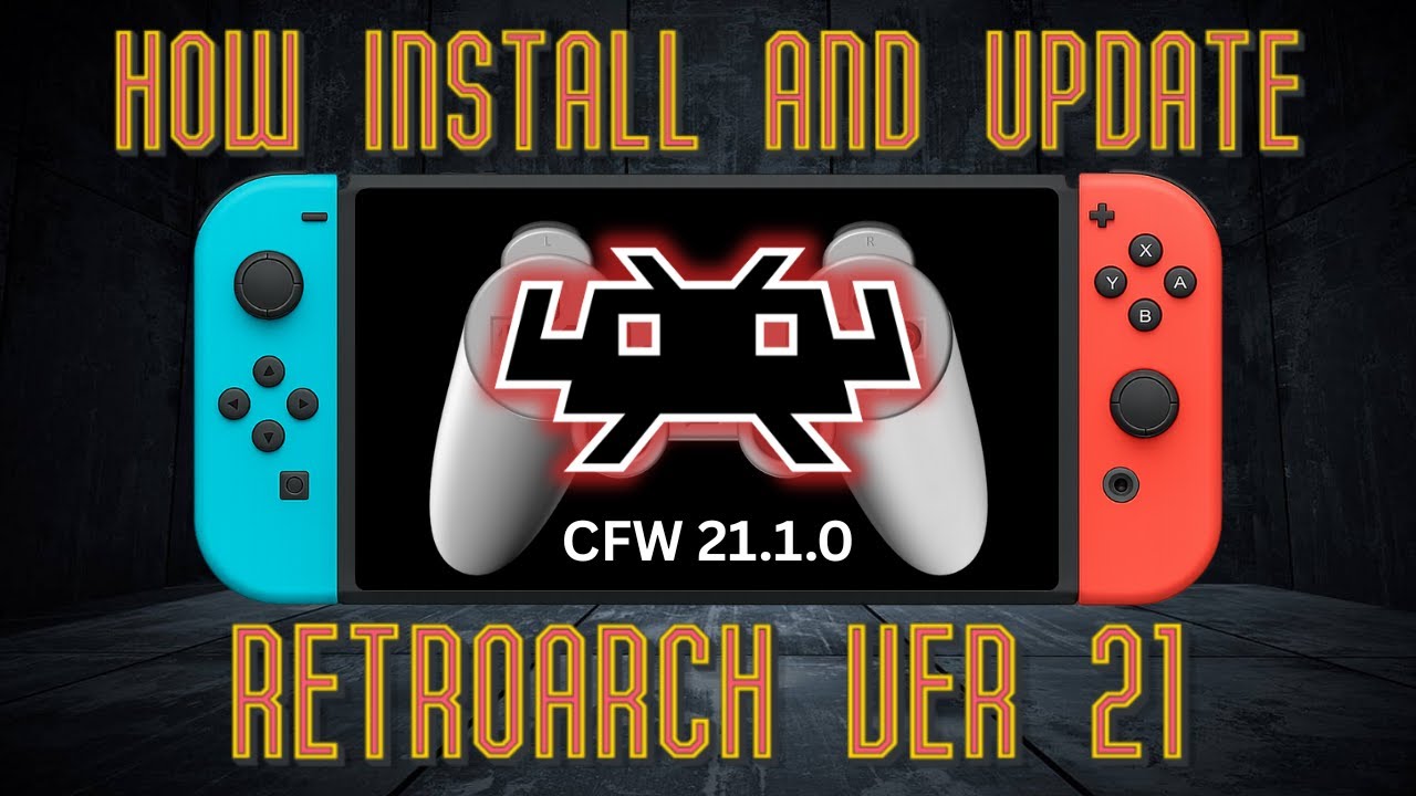Как легко обновить Retroarch на Nintendo Switch версии 21.1.0