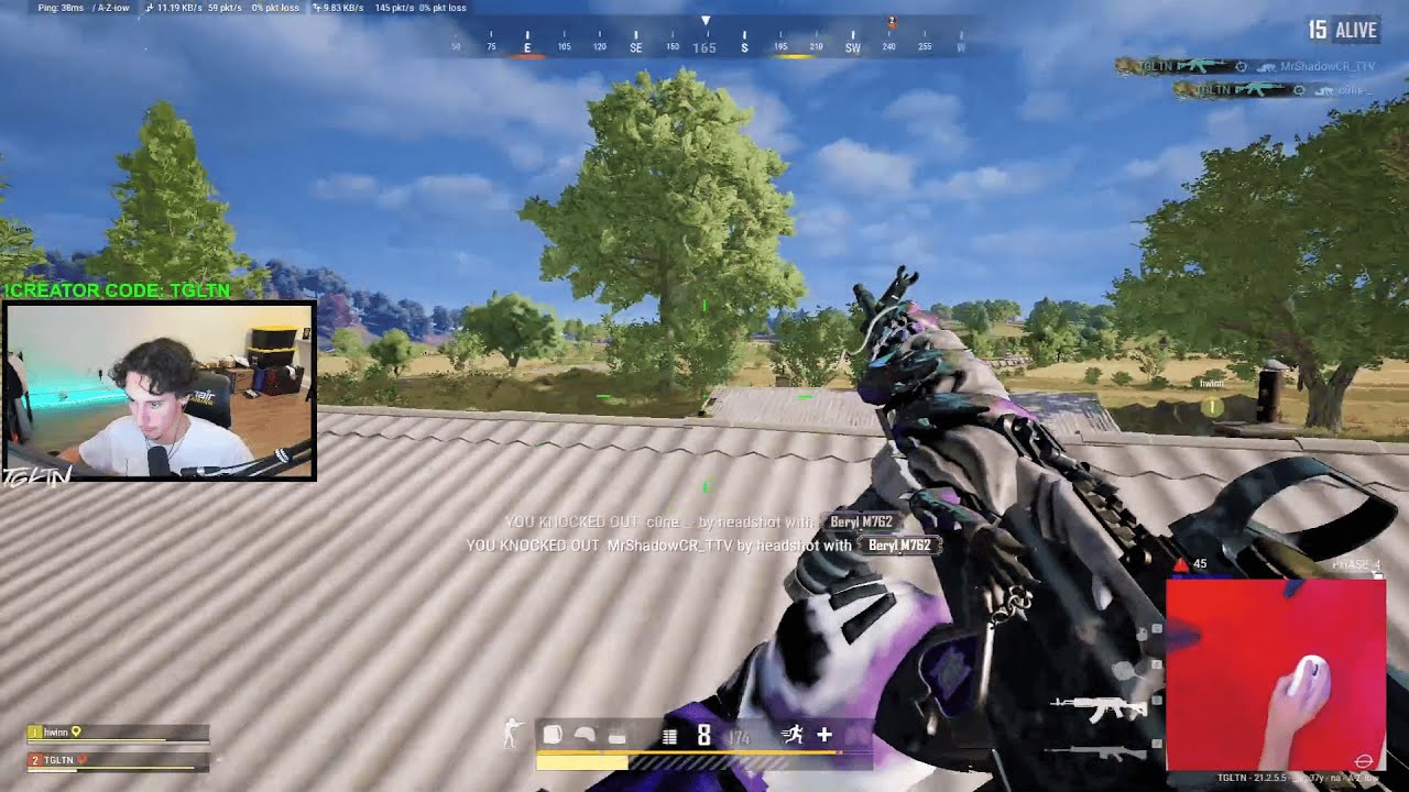 TGLTN & Hwinn play an INTENSE game of PUBG