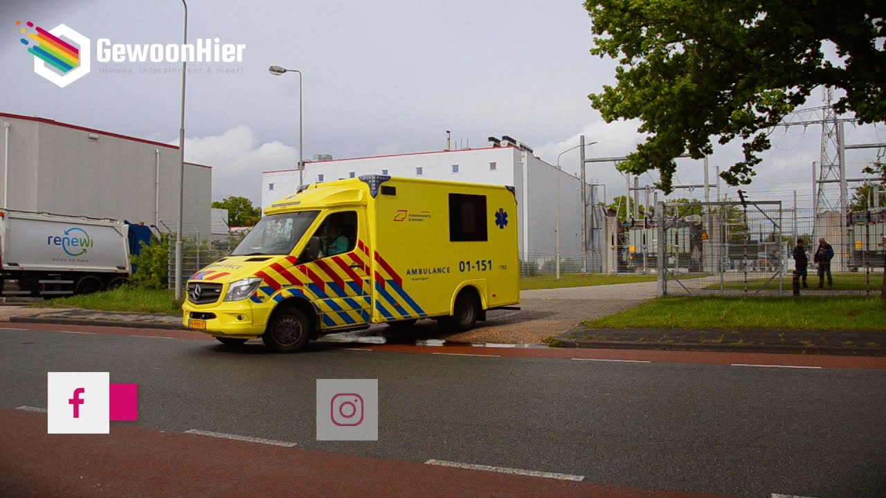 Ongeval in stroomverdeelstation Stadskanaal - [GewoonHier.nl]