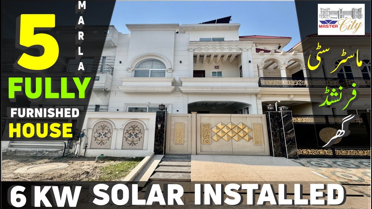 5 Marla Fully Furnished House for Sale in Master City, Gujranwala | Must See