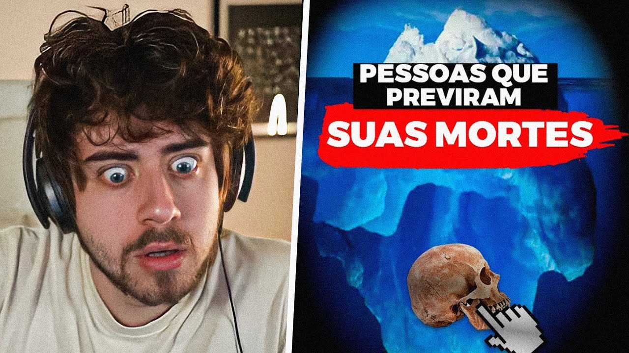cellbit reagindo ao ICEBERG DE PESSOAS QUE PREVIRAM AS SUAS MORTES