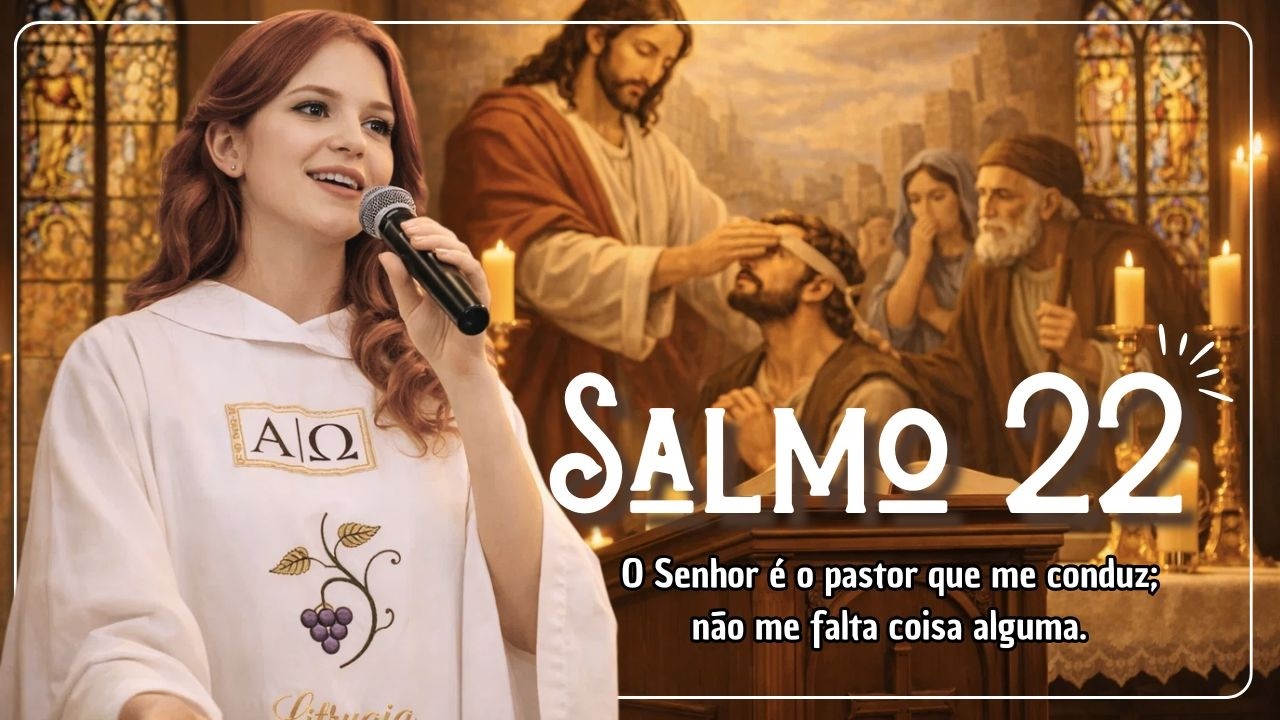 Salmo 22(23) - O Senhor é o pastor que me conduz; não me falta coisa alguma v2 Fem
