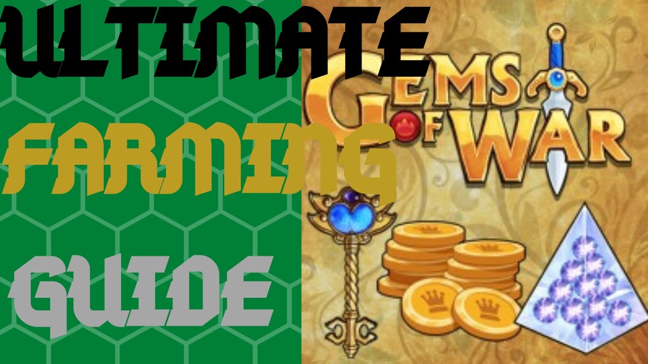 Gems of War ULTIMATE FARMING GUIDE | Vault Event | SOUL FARMING GOLD FARMING MEDALS VAULT KEYS CLASS