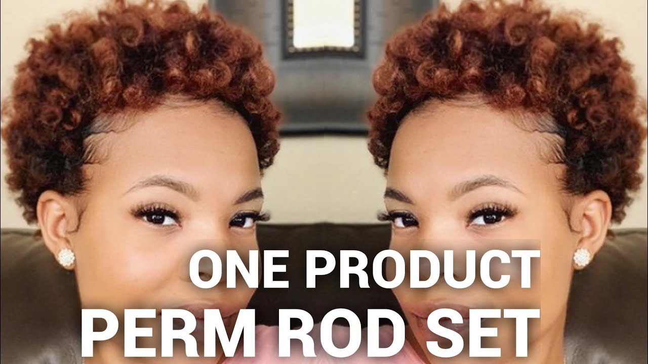 One product!! Perm Rods on Natural Hair!