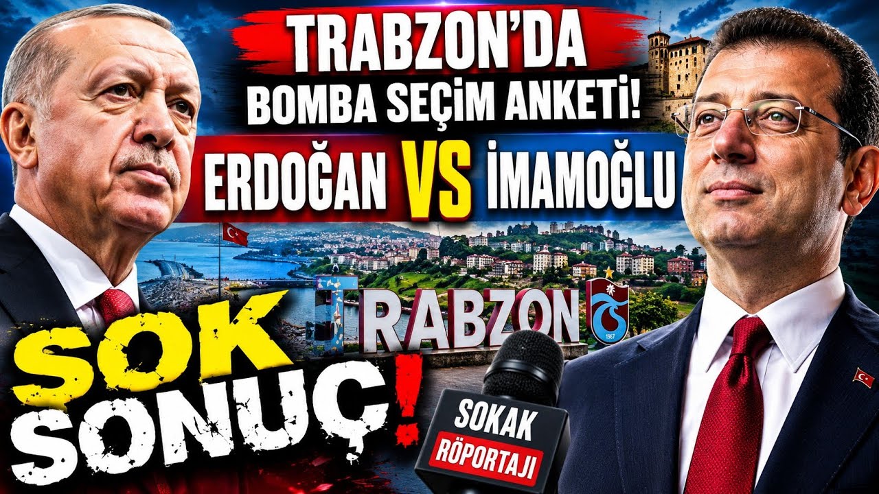 💥 BOMBA SE&Ccedil;İM ANKETİ (KESİNTİSİZ SAYA&Ccedil;LI) TRABZON'DA İMAMOĞLU 🔥 DENGELER DEĞİŞİYOR Sokak R&ouml;portajı 