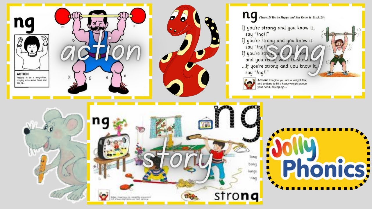 ng sound jolly phonics #jollyphonics #sounds #letters #learning #learningenglish #digraphs