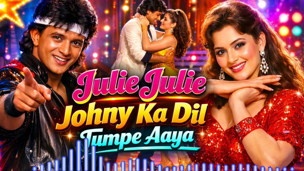 Julie Julie, Johny Ka Dil Tumpe Aaya | Jeete Hain Shaan Se|Classic 80sBollywood Song | Romantic Duet