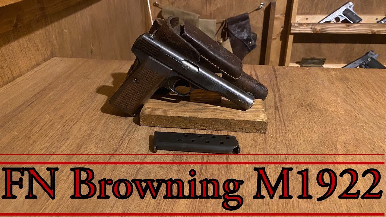 FN Browning Model 1922 (.32 ACP) History & Shooting Demo