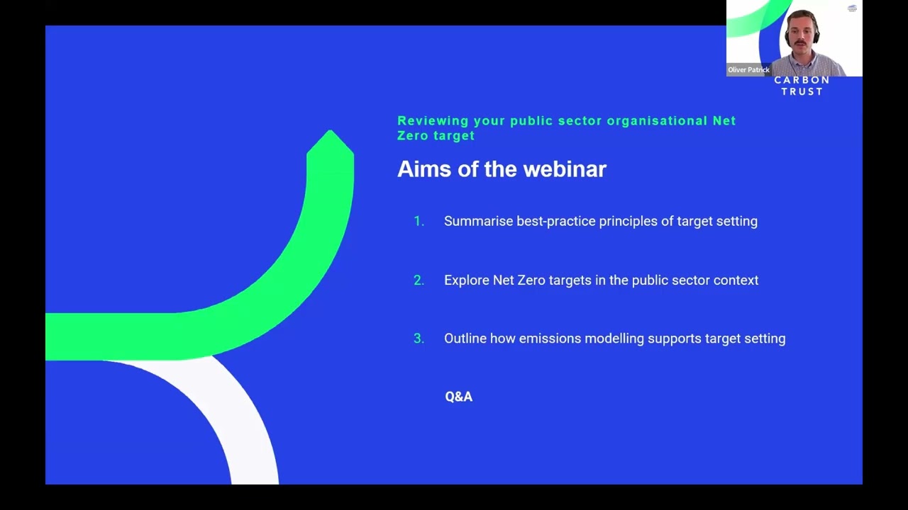 Reviewing your public sector organisational Net Zero target