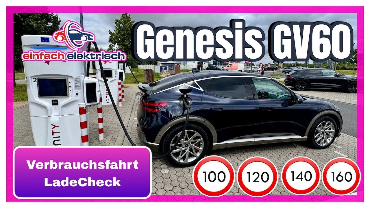 2024 Genesis GV60 wirklich effizient & schnellladend⁉️
