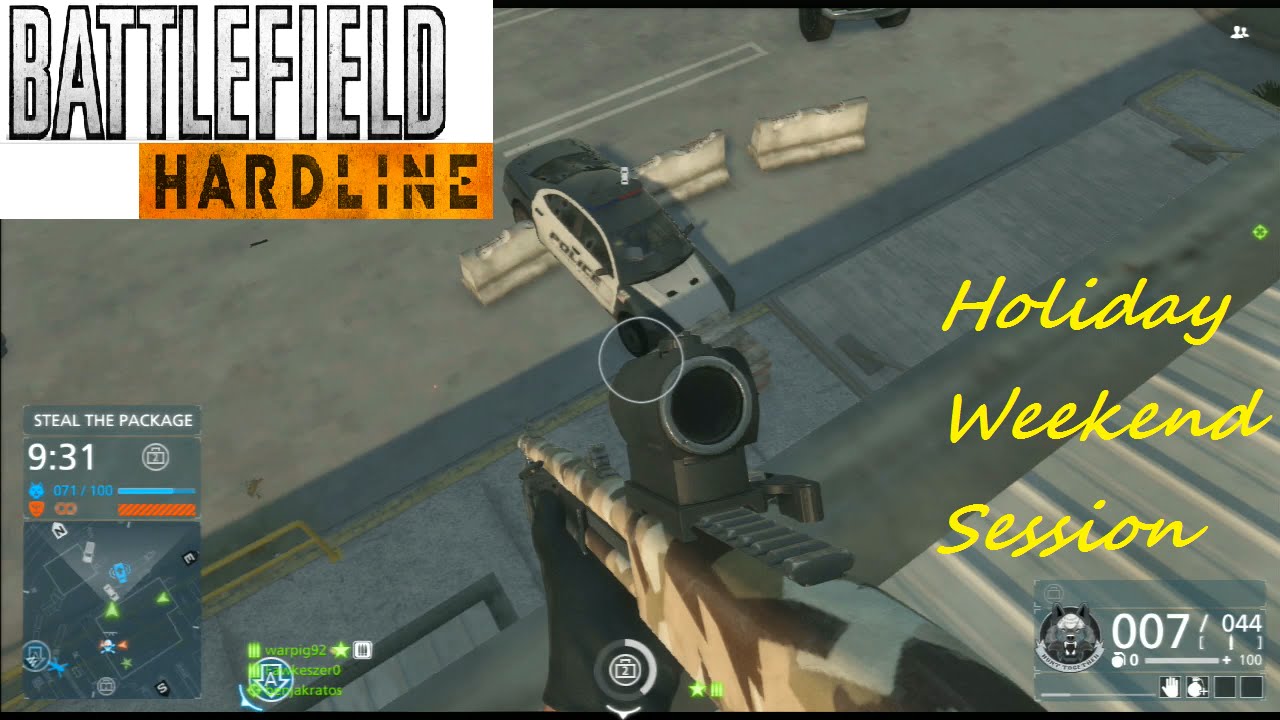Battlefield Hardline PS3 Multiplayer Gameplay - Holiday Weekend Session