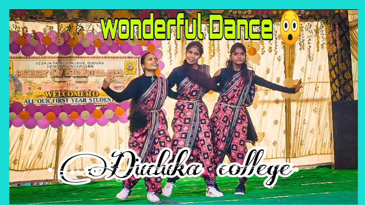Sukumari sambalpuri remix song Dance video || Freshers Day Celebration 2023 Duduka college 🥰🔥😍