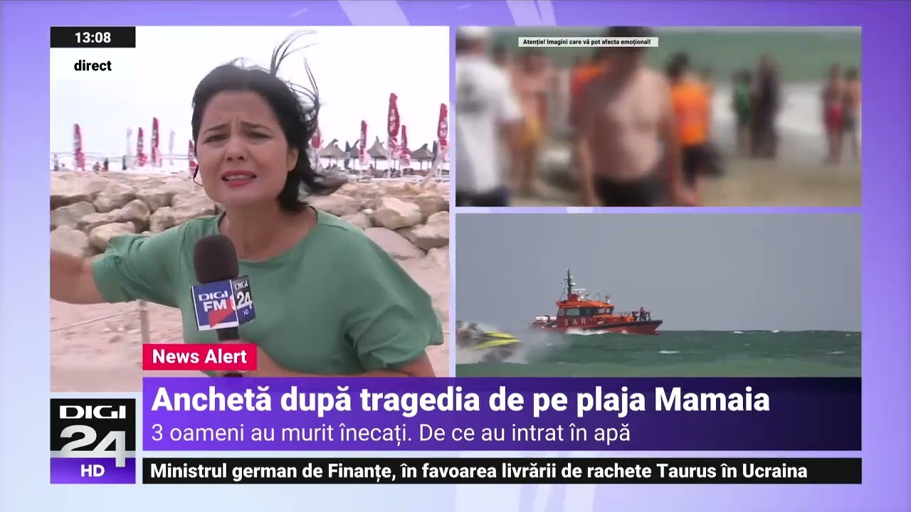Cum s-a întâmplat tragedia de la Mamaia, unde patru bărbați au murit înecați