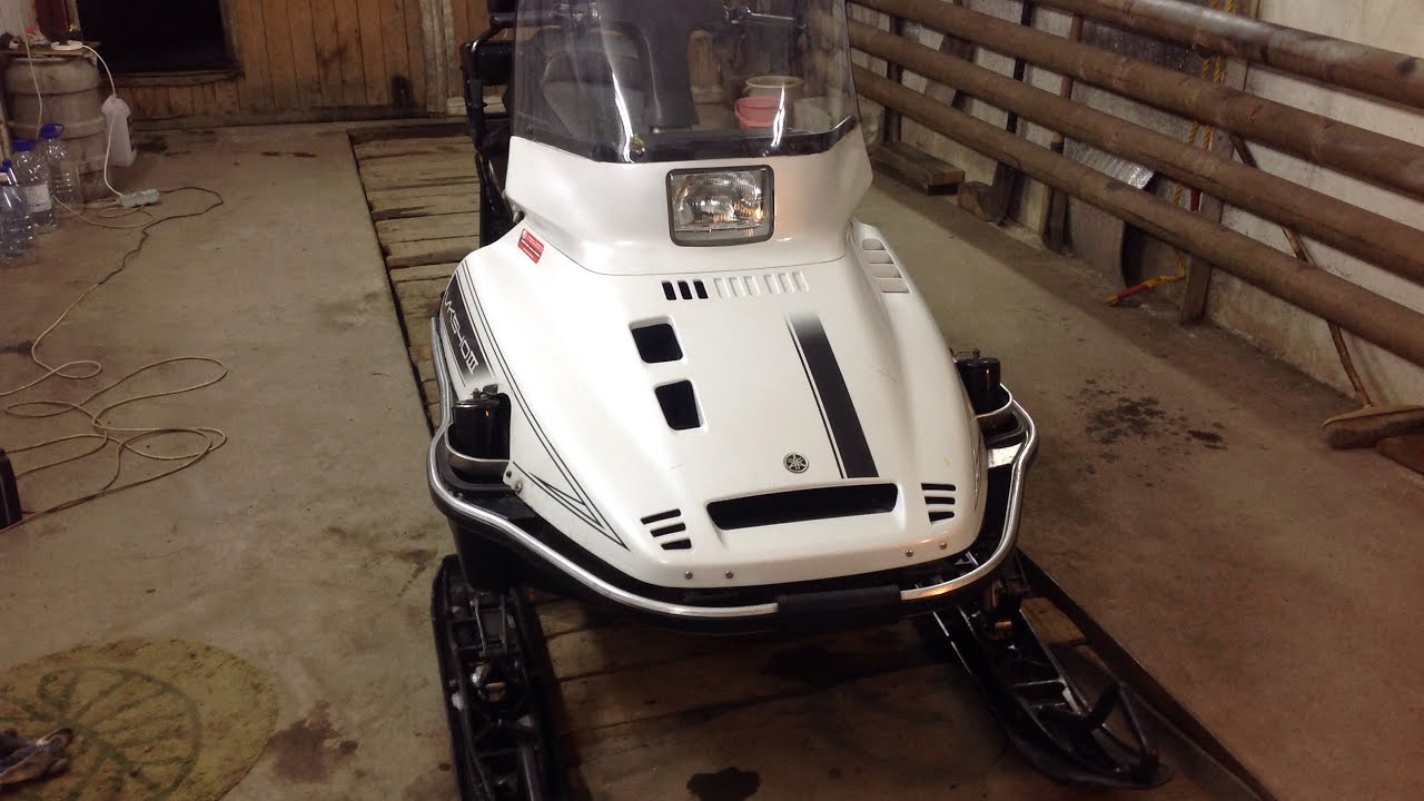 Снегоход YAMAHA BK540 3 десять лет эксплуатации.