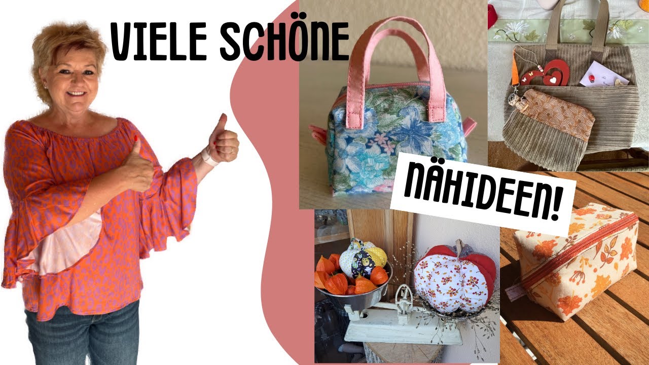 Hier findest du hübsche Nähideen. Anfänger geeignet!