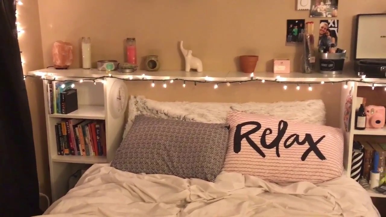 DIY Headboard with Storage!