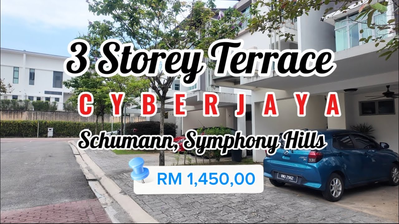 Fuhh‼️ Siap ID dan FREE FURNISHED. Triple Storey Terrace Schumann Symphony Hills Cyberjaya