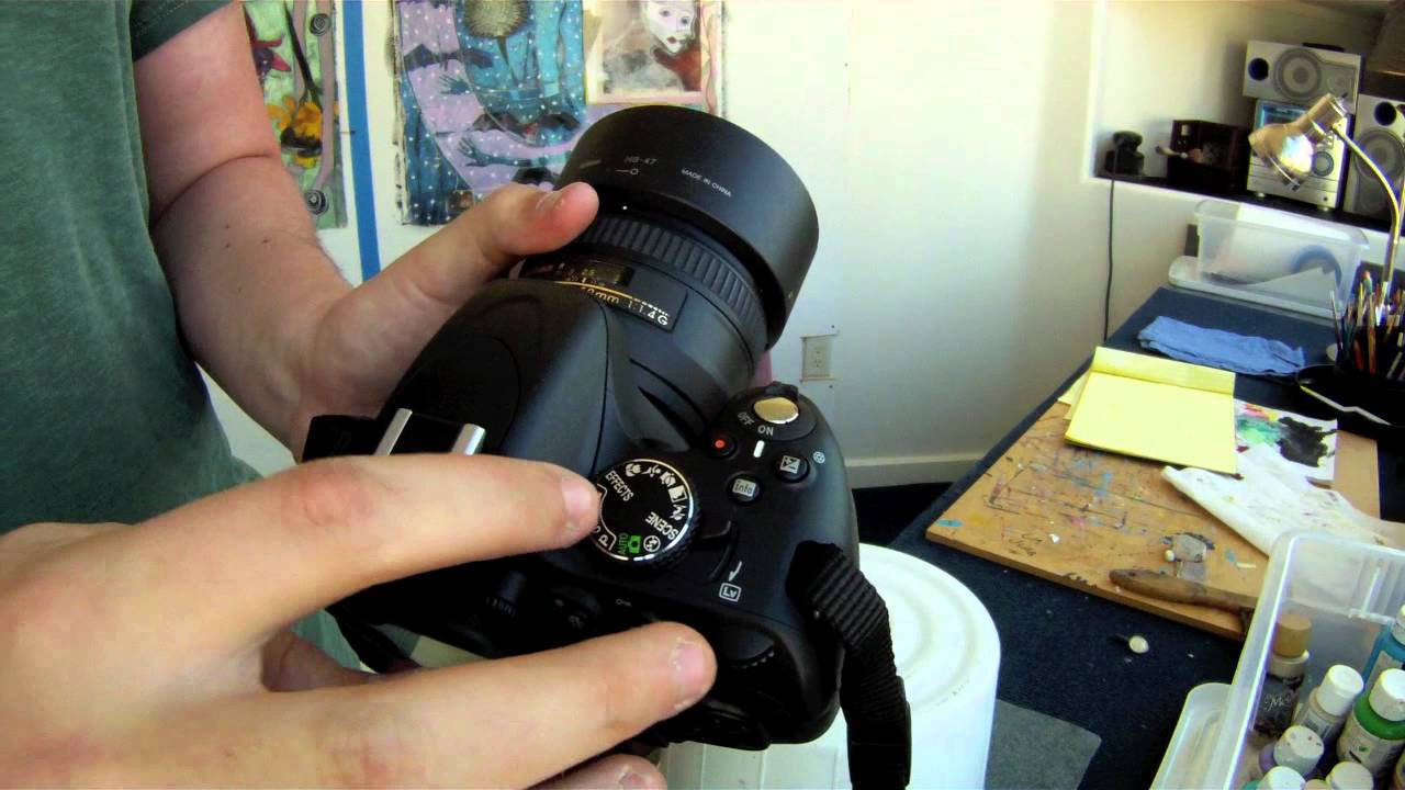 How to Use Nikon d5100 Part 2/2