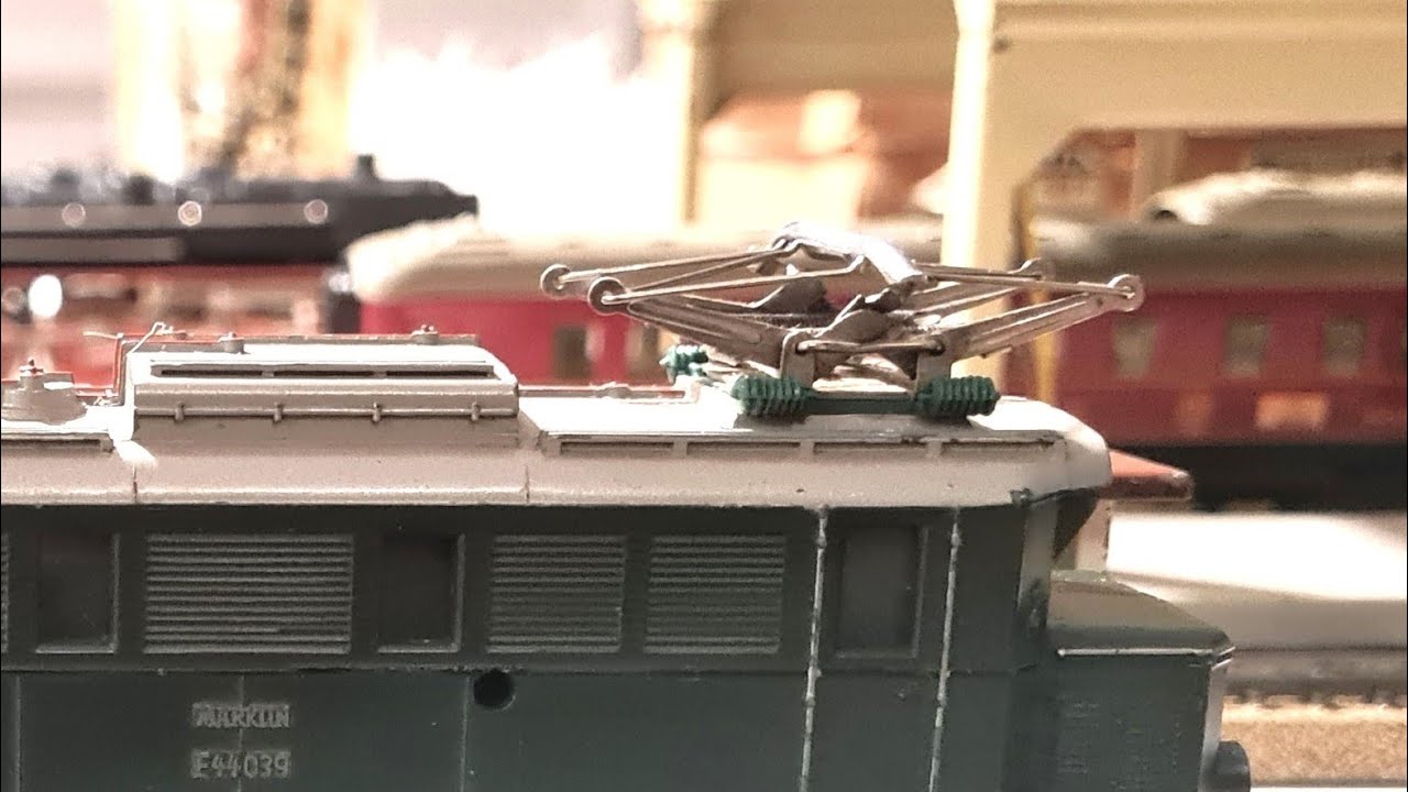 Märklin H0/00 Temporary Layout, Tischbahn, SE 800, Tinplate, Schürzenwagen, Nostalgie, Vintage
