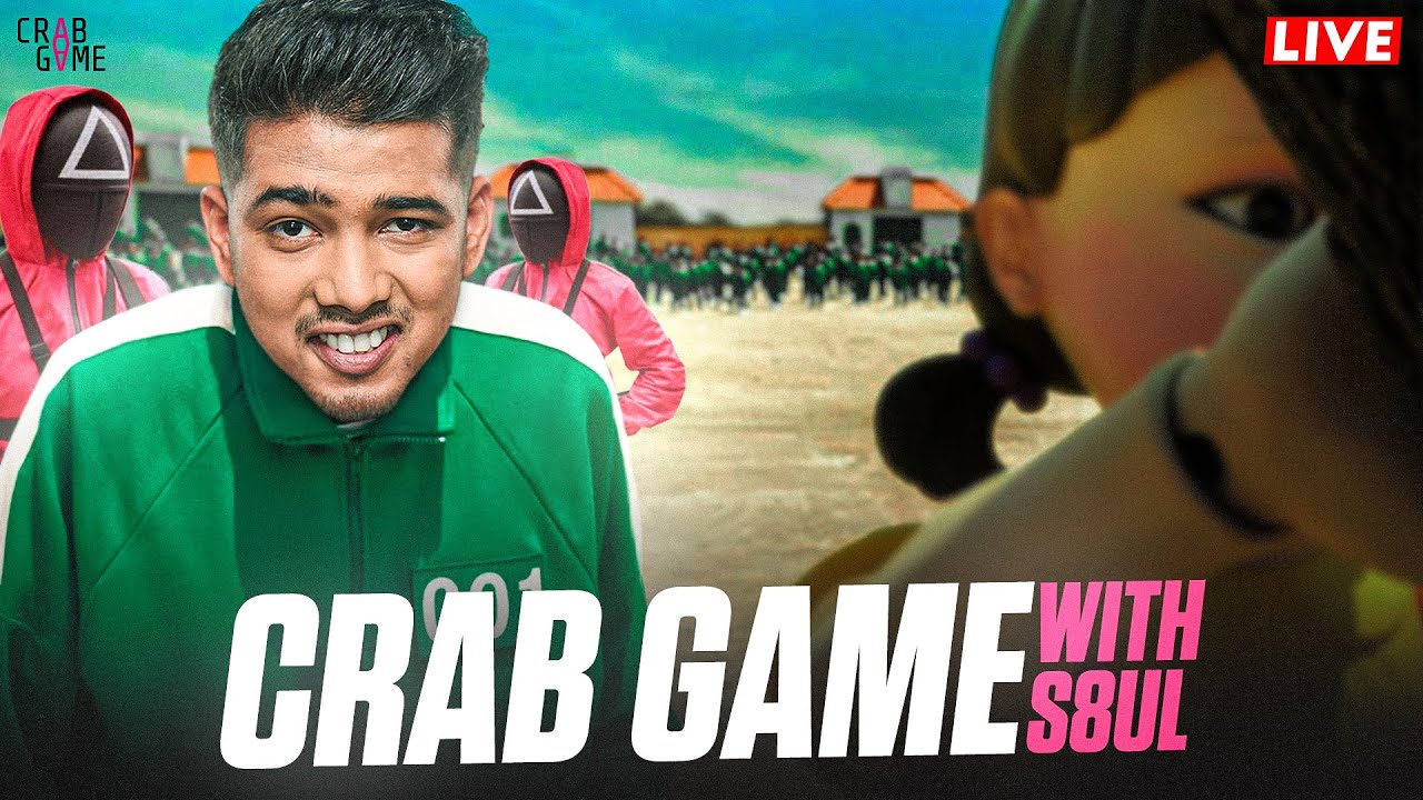 CRAB GAME NIGHT | ft S8UL | Scout is Live