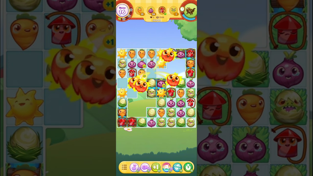Farm Heroes Saga Gameplay Level 1749