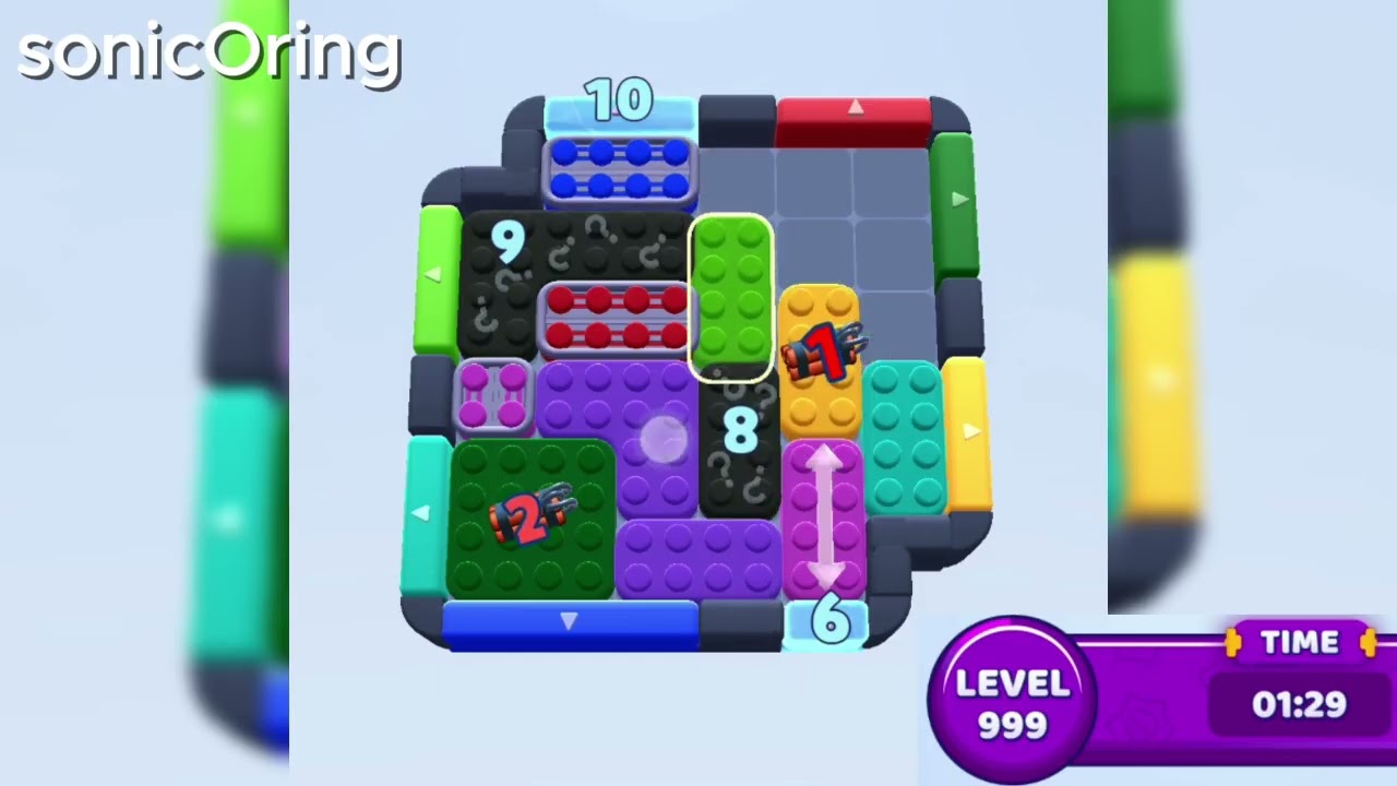 Color Block Jam Уровень 999