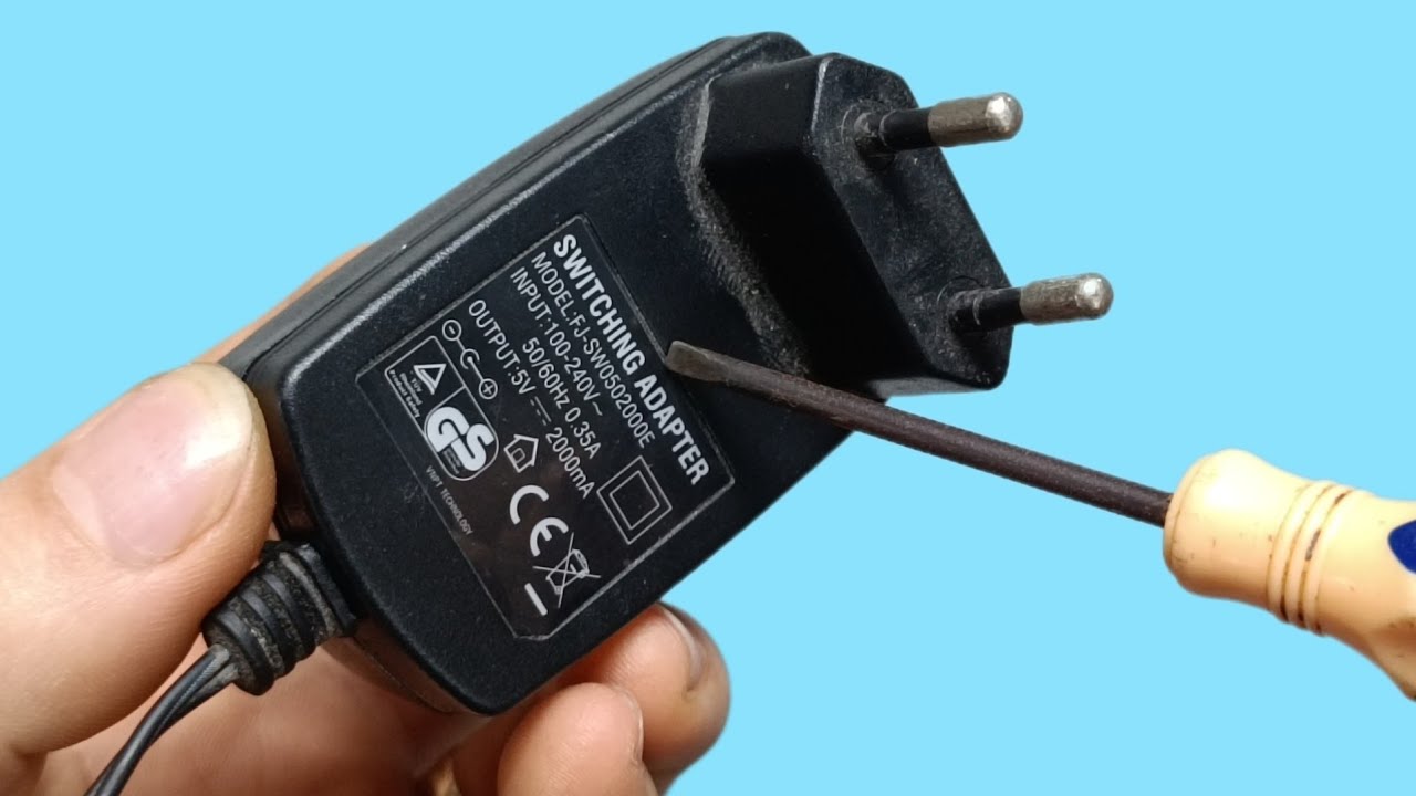 HỎNG CŨNG ĐỪNG VỘI VỨT ĐI V&Igrave; C&Aacute;CH SỬA RẤT ĐƠN GIẢN - how to fix adapter