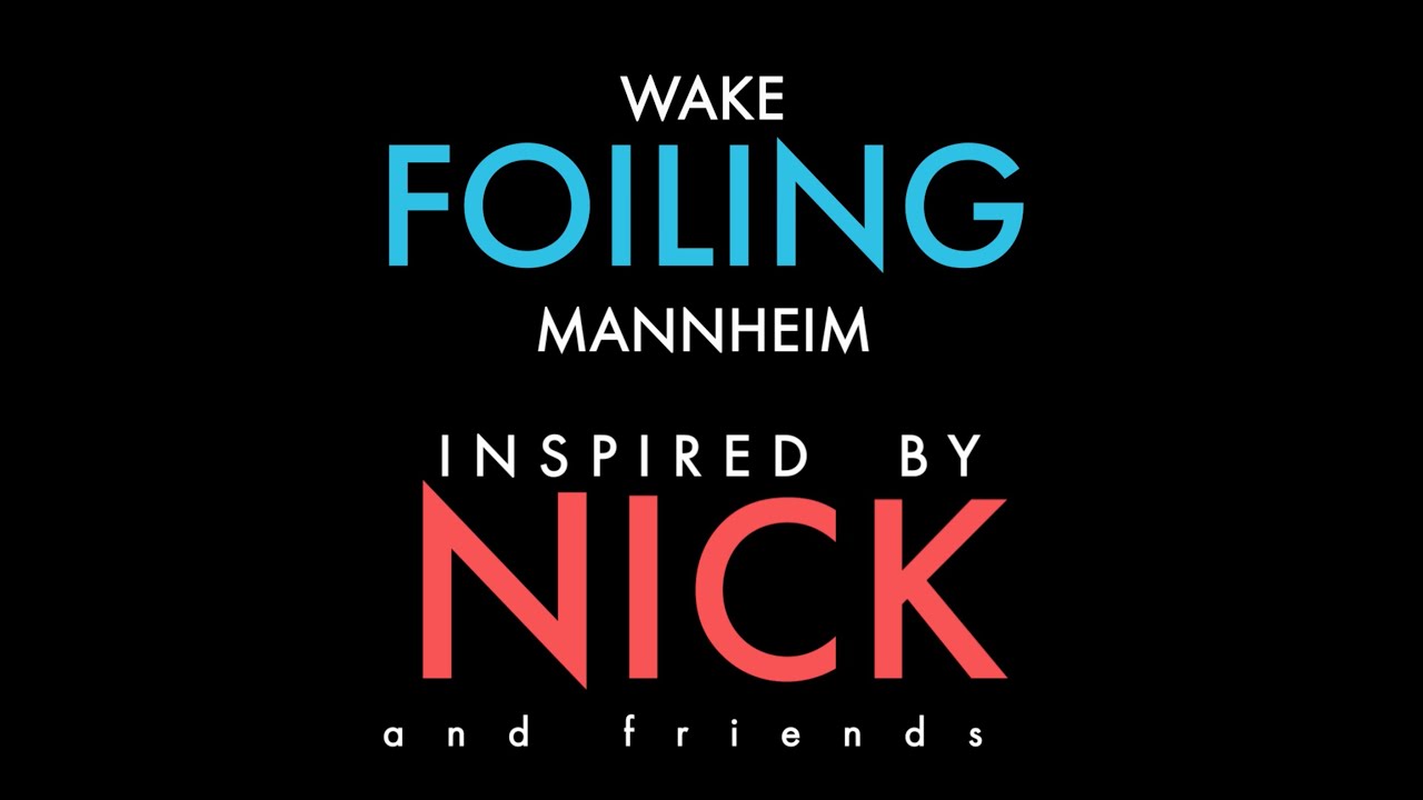 Wake Foiling Mannheim