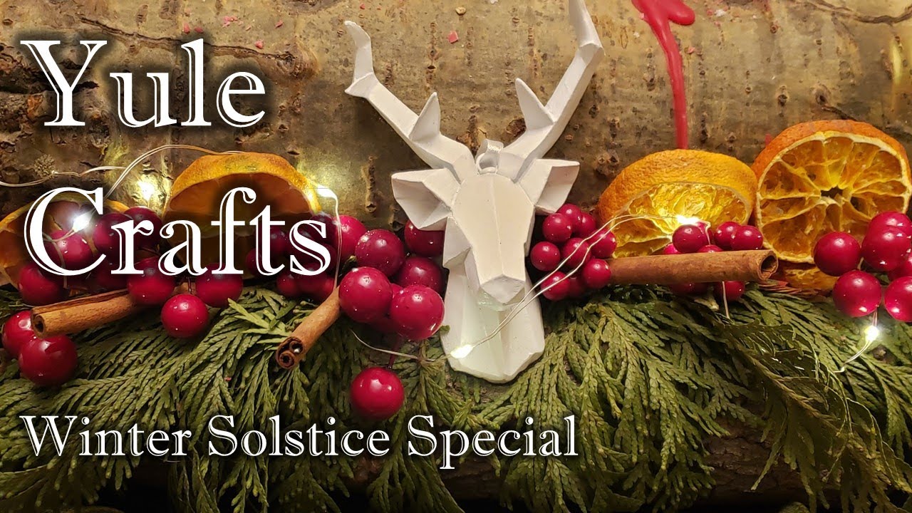Yule  CRAFTS, winter crafts, Traditions, Winter Solstice Special🎄🕯️🪄