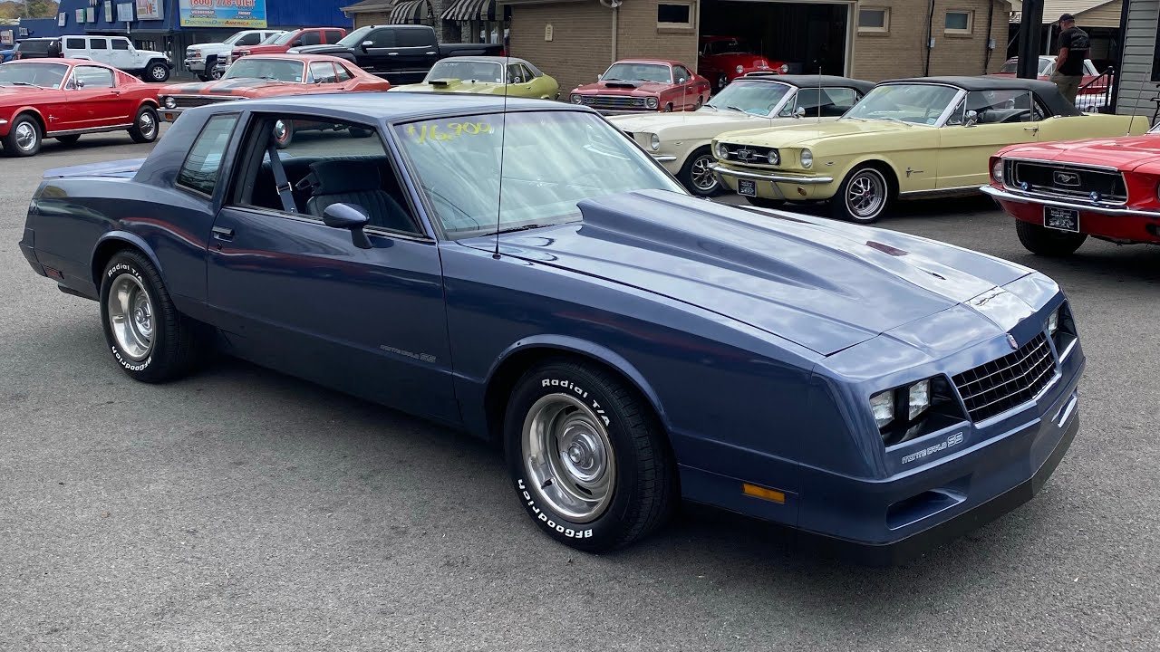 Test Drive 1984 Chevrolet Monte Carlo SS SOLD FAST $16,900 Maple Motors #1915