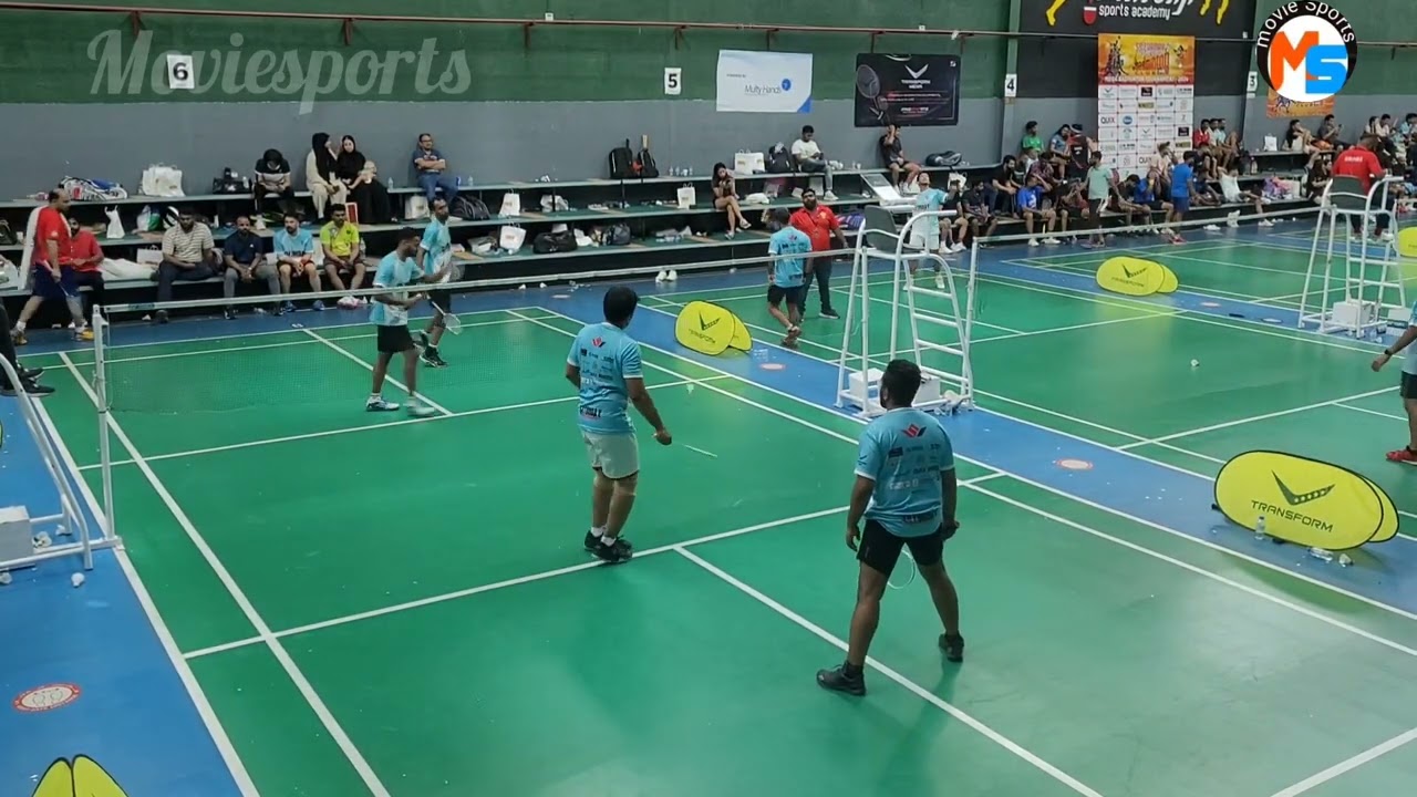 Vinod & Vivek |Badminton Dubai |Fortuna Sports Academy #moviesports #badminton #tournament