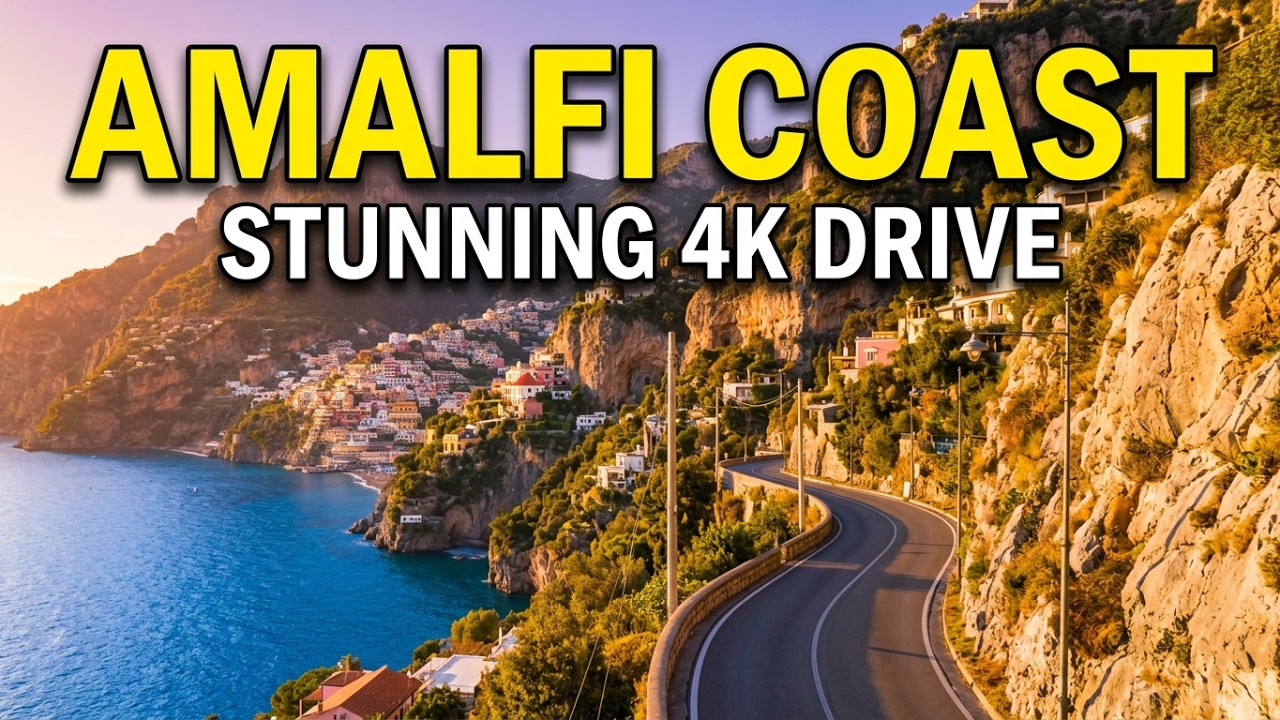 Amalfi – Sorrento – Naples Italy | Stunning Coastal Drive 4K