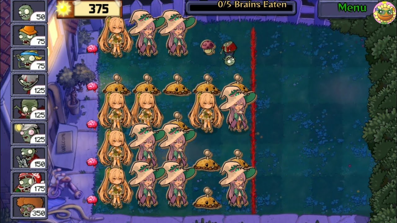 Plants girls vs zombies I am zombies