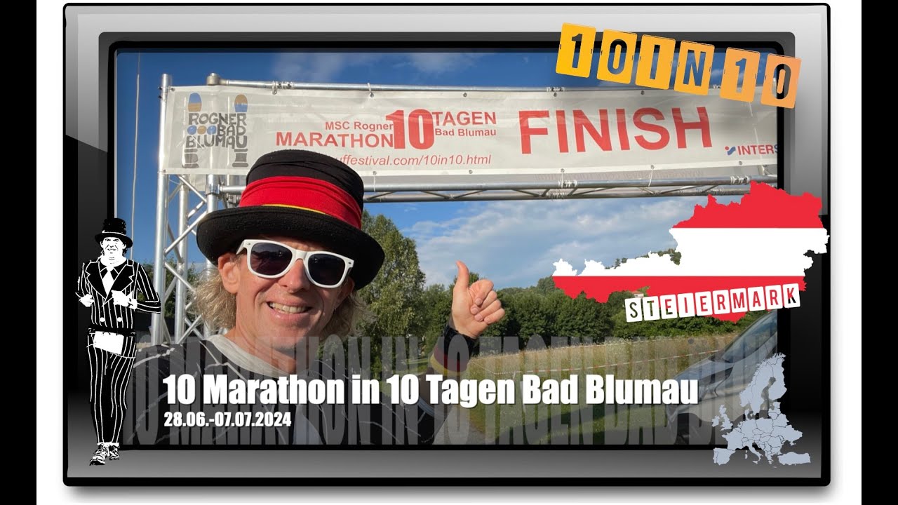 10 Marathon in 10 Tagen Bad Blumau - 28.06.-07.07.2024