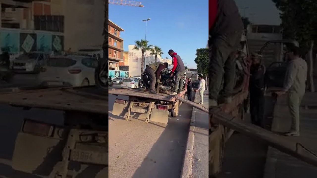 مباشرة من كازا.. حملة أمنية على الدراجات المخالفة للقانون
