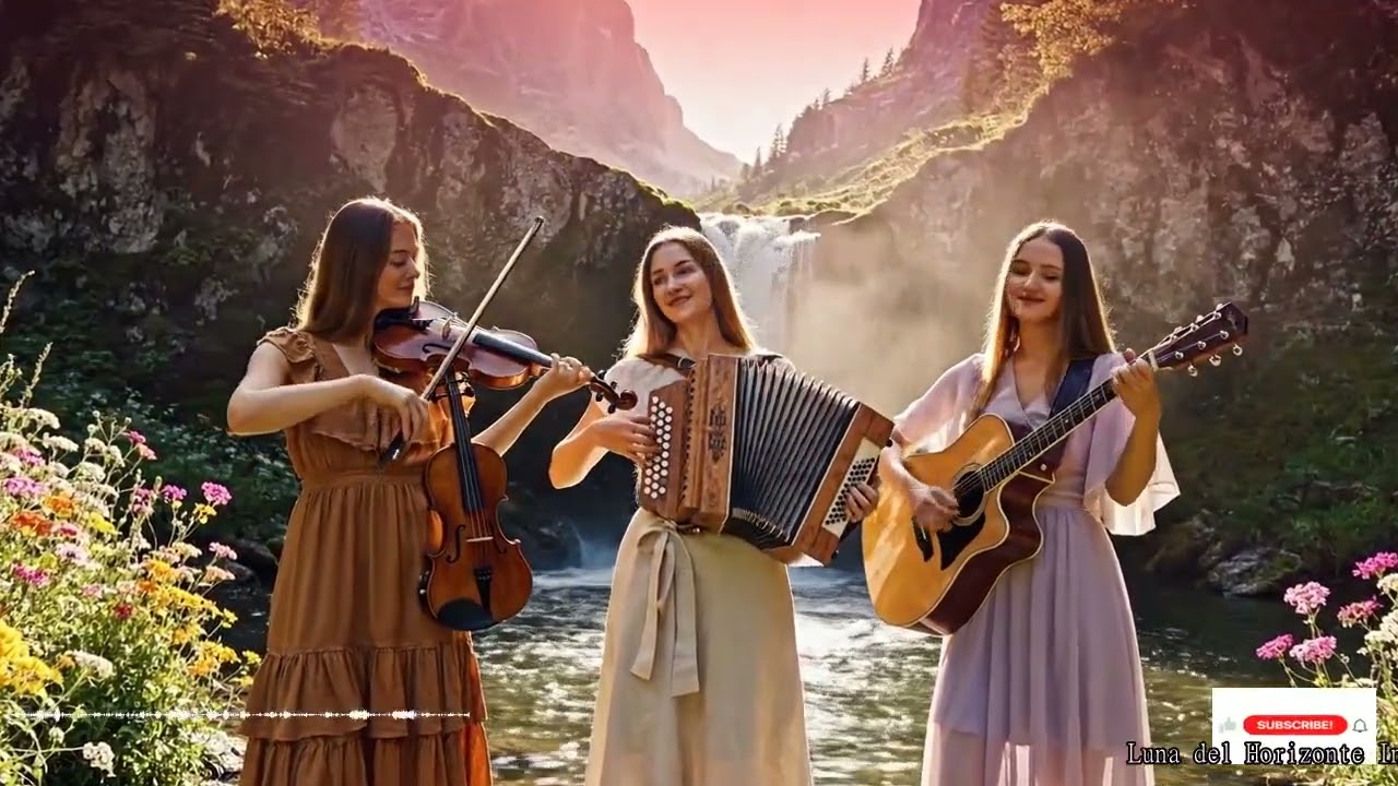 Ritmos De Guitarra Que Acarician El Alma En Un Atardecer De Calma Mediterránea