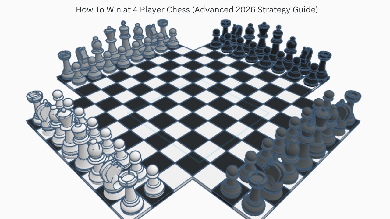 How To Win at 4 Player Chess – Part 2 | Advanced Tactics That Actually Work #chess #viral #gaming
