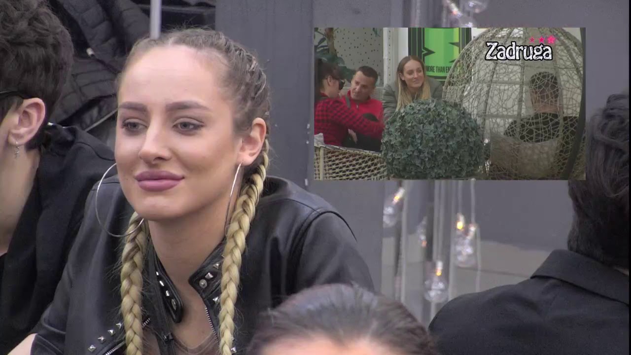 Zadruga 3 - Luna slaže face i menja boje dok gleda ljubavni klip Jelene i Miljkovića - 06.03.2020.
