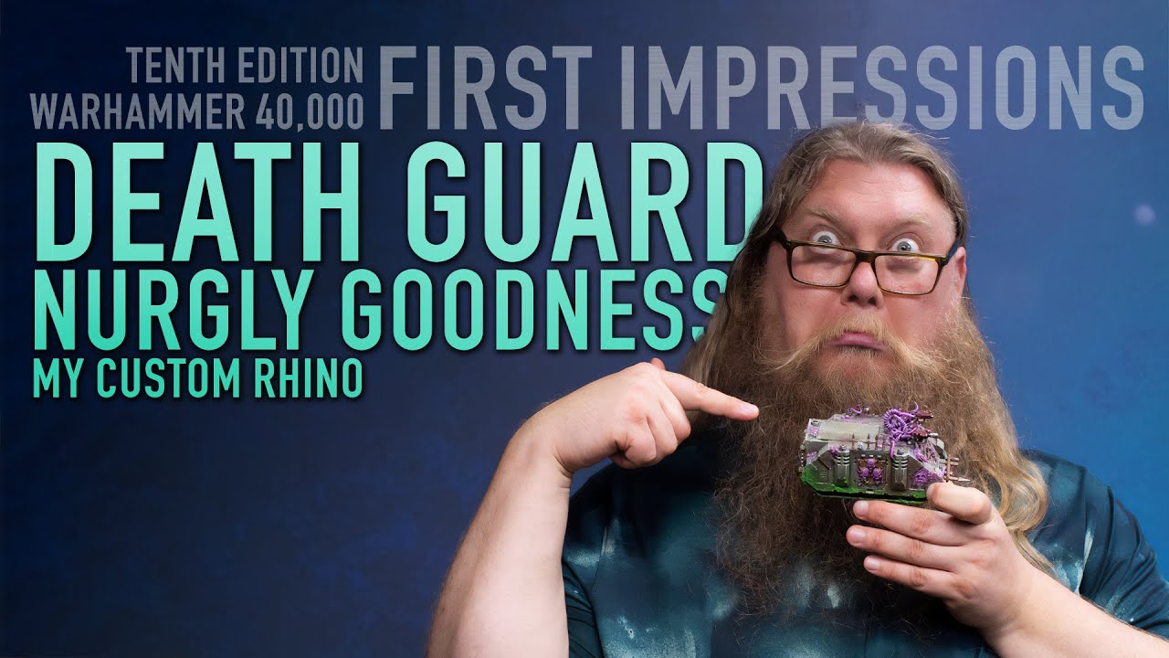 Lets talk about Death Guard in 10th edition Warhammer 40k!