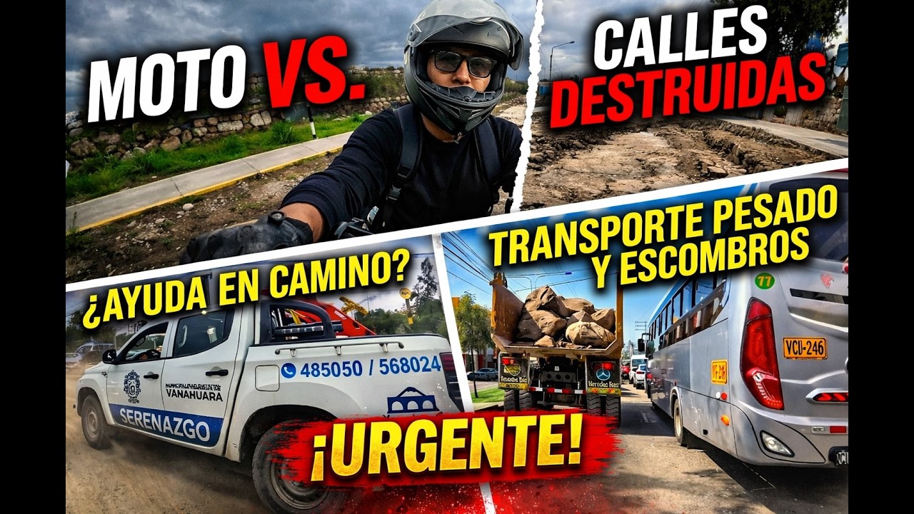 ASI SE VE AREQUIPA EN MOTO Despues de la lluvia 2026